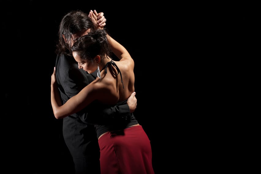 Dance of passion Tango